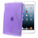 S-Line Silikone Mini Bagcover iPad mini 1/2 (Lilla)